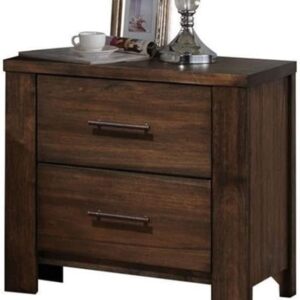 2 Drawer Nightstand in Oak